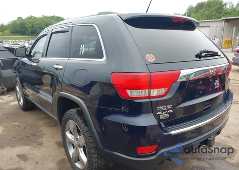 2012 Jeep Grand Cherokee Overland из США, поврежденный, VIN 1C4RJFCT2CC209465